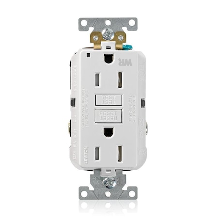 SmartlockPro GFCI 15A WR/TR/PI White MPN:G5262-WTW