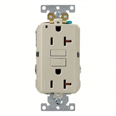 Plugs&Rcptcls, 20A, 125VAC, Rd, Polycarb MPN:G5362-R