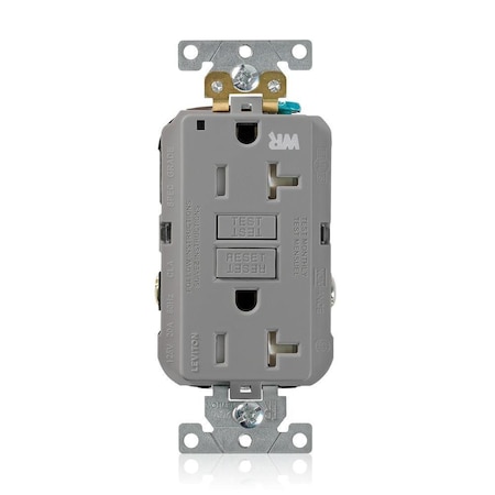 SmartlockPro GFCI 20A WR/TR/PI Gray MPN:G5362-WTG