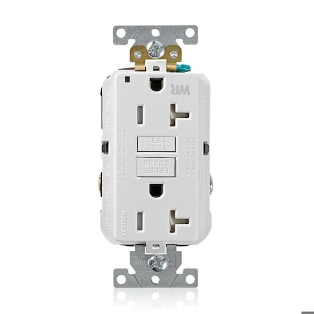 SmartlockPro GFCI 20A WR/TR/PI White MPN:G5362-WTW