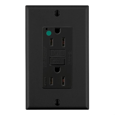 SmartlockPro GFCI 15A HG/PI Black MPN:GFNT1-HFE