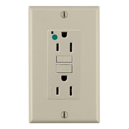 SmartlockPro GFCI 15A HG/PI Ivory MPN:GFNT1-HFI