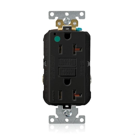 SmartlockPro GFCI 20A HG/PI Black MPN:GFNT2-HFE