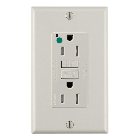 SmartlockPro GFCI 15A HG/TR/PI Lt Al MPN:GFTR1-HFT