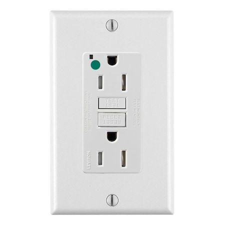 SmartlockPro GFCI 15A HG/TR/PI White MPN:GFTR1-HFW