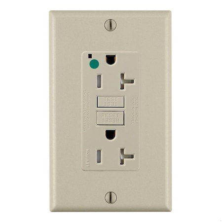 SmartlockPro GFCI 20A HG/TR/PI Ivory MPN:GFTR2-HFI