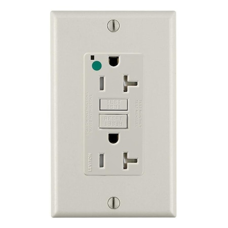 SmartlockPro GFCI 20A HG/TR/PI Lt Al MPN:GFTR2-HFT