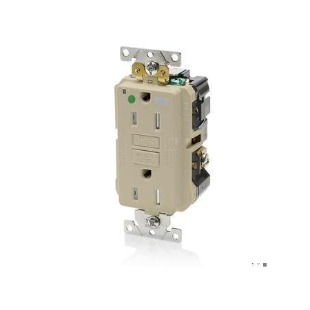 SmartlockPro GFCI 15A WR/TR/HG/PI Ivory MPN:GFWT1-HGI