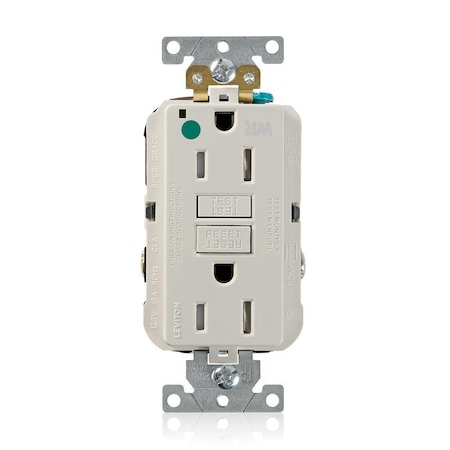SmartlockPro GFCI 15A WR/TR/HG/PI Lt Al MPN:GFWT1-HGT