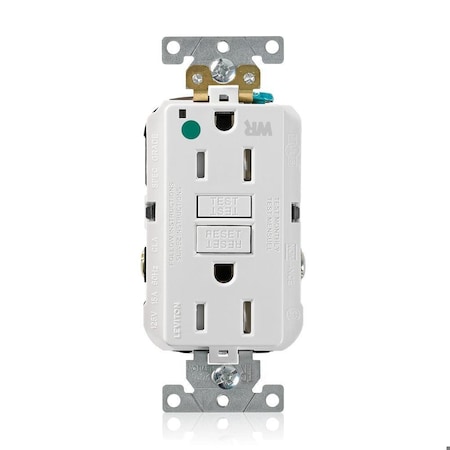 SmartlockPro GFCI 15A WR/TR/HG/PI White MPN:GFWT1-HGW