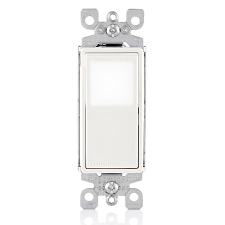 Wall Switch, 2 hp, Rocker, 15 A, White MPN:L5613-2W