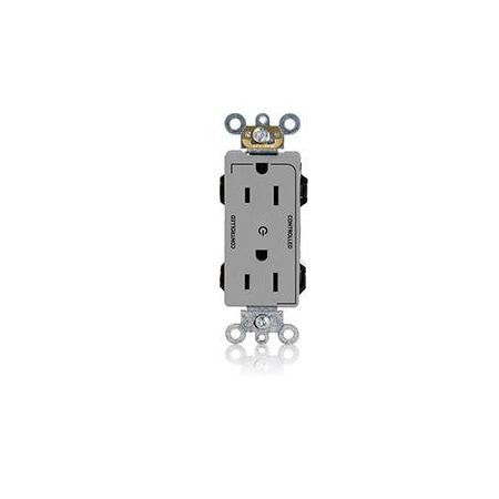 Straight Blade Receptacle, 5-15R, 15 A, 125V AC, Flush Mount, Self-Grounded MPN:M1626-2SG