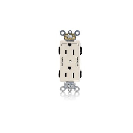 Straight Blade Receptacle, 5-15R, 15 A, 125V AC, Flush Mount, Self-Grounded MPN:M1626-2ST