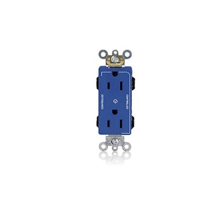 Straight Blade Receptacle, 5-15R, 15 A, 125V AC, Flush Mount, Self-Grounded MPN:M1626-2SU