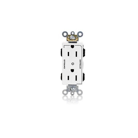 Straight Blade Receptacle, 5-15R, 15 A, 125V AC, Flush Mount, Self-Grounded MPN:M1626-2SW