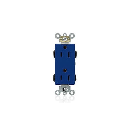 Straight Blade Receptacle, 5-15R, 15 A, 125V AC, Flush Mount, Self-Grounded MPN:M1626-B