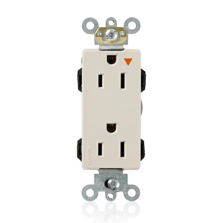 Straight Blade Receptacle, 5-15R, 15 A, 125V AC, Flush Mount, Isolated Ground MPN:M1626-IGT