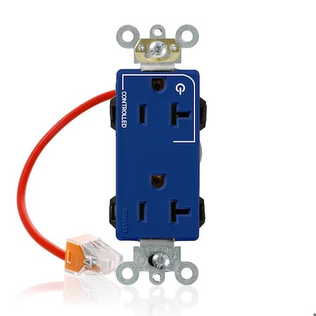Straight Blade Receptacle, 5-20R, 20 A, 125V AC, Flush Mount, Self-Grounded MPN:M1636-1CB