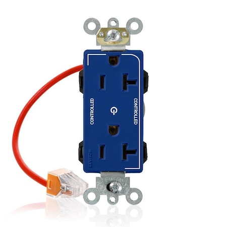 Straight Blade Receptacle, 5-20R, 20 A, 125V AC, Flush Mount, Self-Grounded MPN:M1636-2SU