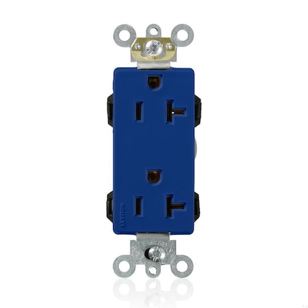 Straight Blade Receptacle, 5-20R, 20 A, 125V AC, Flush Mount, Self-Grounded MPN:M1636-B