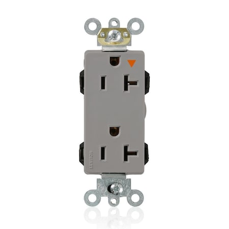 Straight Blade Receptacle, 5-20R, 20 A, 125V AC, Flush Mount, Isolated Ground MPN:M1636-IGG