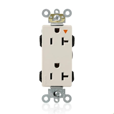 Straight Blade Receptacle, 5-20R, 20 A, 125V AC, Flush Mount, Isolated Ground MPN:M1636-IGT