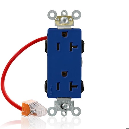 Straight Blade Receptacle, 5-20R, 20 A, 125V AC, Flush Mount, Self-Grounded MPN:M1636-SCB