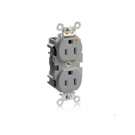 Straight Blade Receptacle, 5-15R, 15 A, 125V AC, Flush Mount, Isolated Ground MPN:M5262-IGG