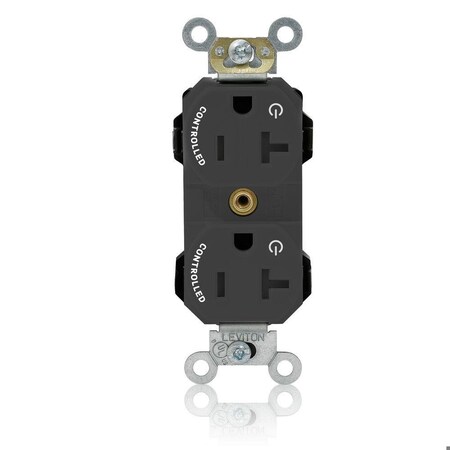 Straight Blade Receptacle, 5-20R, 20 A, 125V AC, Flush Mount, Self-Grounded MPN:M5362-2SE