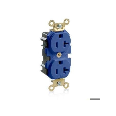 Straight Blade Receptacle, 5-20R, 20 A, 125V AC, Flush Mount, Self-Grounded MPN:M5362-B