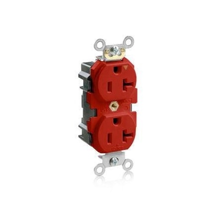 Straight Blade Receptacle, 5-20R, 20 A, 125V AC, Flush Mount, Isolated Ground MPN:M5362-IGR