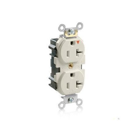 Straight Blade Receptacle, 5-20R, 20 A, 125V AC, Flush Mount, Isolated Ground MPN:M5362-IGT