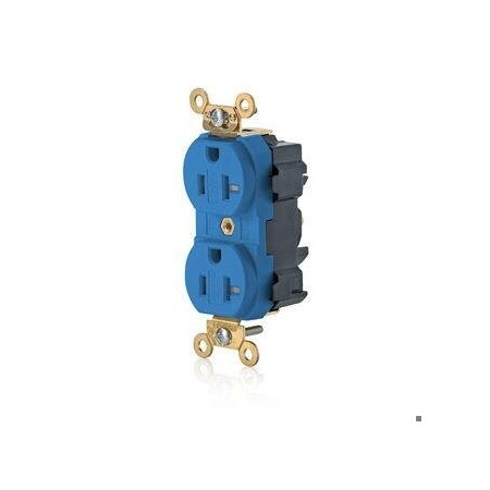Straight Blade Receptacle, 5-20R, 20 A, 125V AC, Flush Mount, Self-Grounded MPN:M5362-SGB