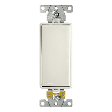 WallSwitch, 2hp, Rocker, 20A, LightAlmond MPN:M5623-T
