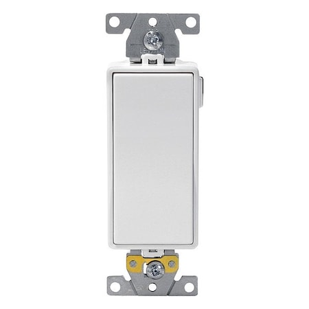 Wall Switch, 2 hp, Rocker, 20 A, White MPN:M5631-W