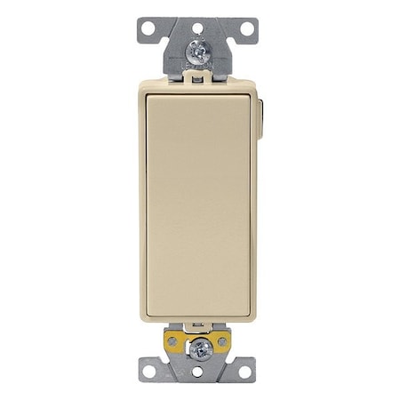 Wall Switch, 2 hp, Rocker, 20 A, Ivory MPN:M5633-I