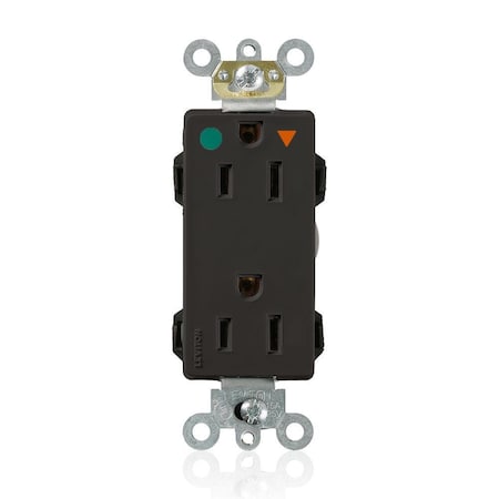 Straight Blade Receptacle, 5-15R, 15 A, 125V AC, Isolated Ground MPN:MD820-IGE