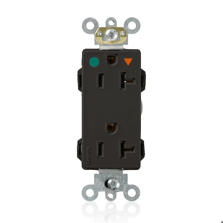 Straight Blade Receptacle, 5-20R, 20 A, 125V AC, Isolated Ground MPN:MD830-IGE