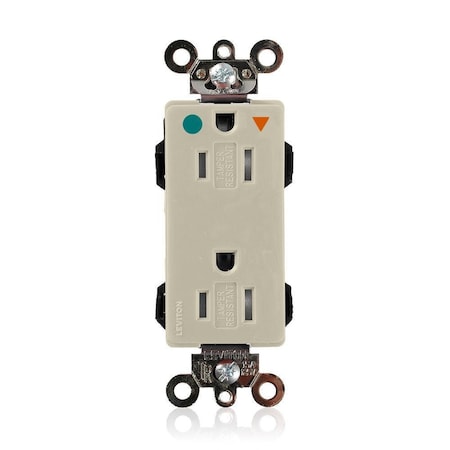 Straight Blade Receptacle, 5-15R, 15 A, 125V AC, Isolated Ground MPN:MDT82-IGI