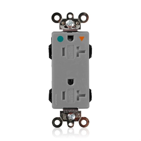 Straight Blade Receptacle, 5-20R, 20 A, 125V AC, Flush Mount, Isolated Ground MPN:MDT83-IGG