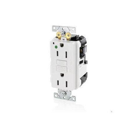 Lev-Lok GFCI 15A HG/PI White MPN:MGFN1-HGW