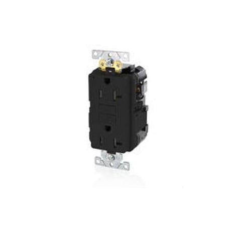 Lev-Lok GFCI 20A TR/PI Ind Gr Black MPN:MGFT2-E