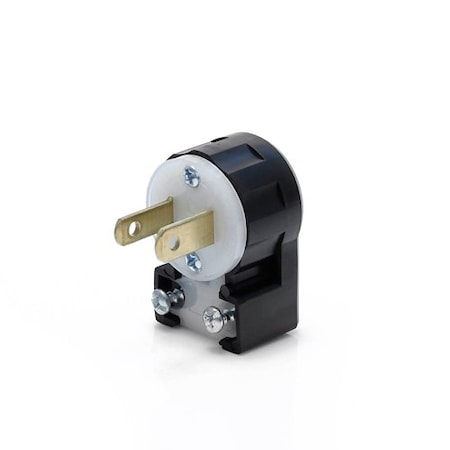 Straight Blade Plug, 1-15P, 15 A, 125V AC, 2 Pole, Screw Terminals, Non-Grounded MPN:MS2-AP