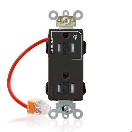 Straight Blade Receptacle, 5-15R, 15 A, 125V AC, Surface Mount, Self-Grounded MPN:MT162-1CE
