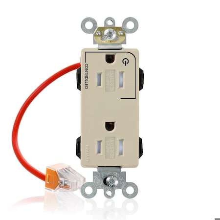 Straight Blade Receptacle, 5-15R, 15 A, 125V AC, Surface Mount, Self-Grounded MPN:MT162-1CI