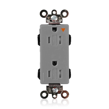 Straight Blade Receptacle, 5-15R, 15 A, 125V AC, Surface Mount, Isolated Ground MPN:MT162-IGG