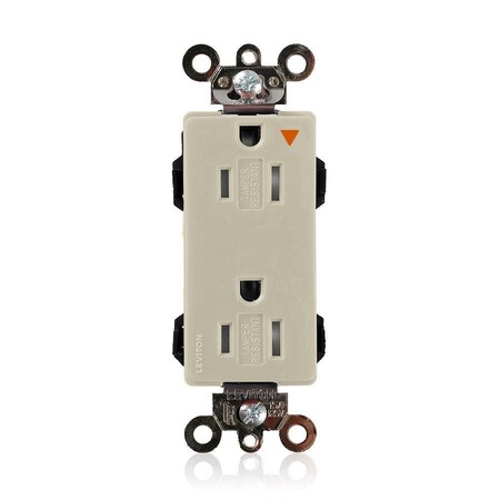 Straight Blade Receptacle, 5-15R, 15 A, 125V AC, Surface Mount, Isolated Ground MPN:MT162-IGI