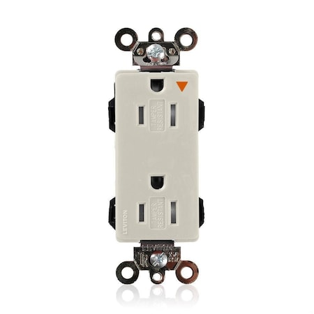 Straight Blade Receptacle, 5-15R, 15 A, 125V AC, Surface Mount, Isolated Ground MPN:MT162-IGT