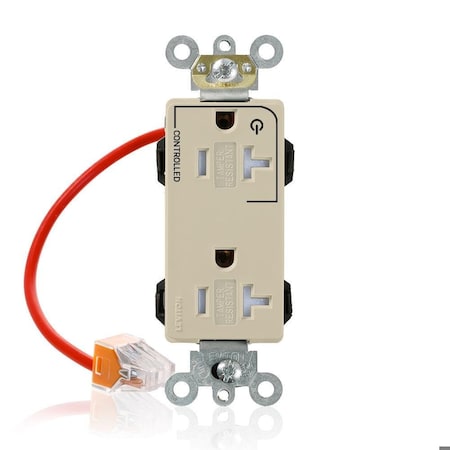 Straight Blade Receptacle, 5-20R, 20 A, 125V AC, Flush Mount, Self-Grounded MPN:MT163-1CI