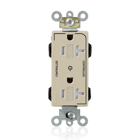 Straight Blade Receptacle, 5-20R, 20 A, 125V AC, Flush Mount, Self-Grounded MPN:MT163-2I